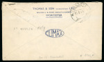 Stamp of British Occupation of Italian Colonies » Dodecanese 1945 Very rare taxed mail with MEF postage dues in teh Dodecanese