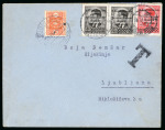 Stamp of Italy » Italian Occupations WWII » Lubiana (Ljubljana) Two franked covers taxed when the overprinted stamps were no longer valid