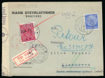 Stamp of Italy » Italian Occupations WWII » Lubiana (Ljubljana) Mail sent from Germany and taxed in Ljubljana, travelled during the German and Italian invasion and occupation
