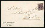 Stamp of United States » U.S. Possessions » Puerto Príncipe 1899 (January) Cover to Puerto Principe one of four known covers originating in Santa Cruz del Sur