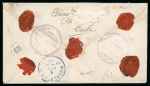 Stamp of United States » U.S. Possessions » Puerto Príncipe 1899 (January) Registered cover to Munich, one of two recorded covers with the 10c on 1c  