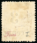 Stamp of United States » U.S. Possessions » Puerto Príncipe 1898 3c on 1m blue-green, fifth printing, position 1, mint, original gum, 