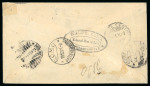 Stamp of Italy » Missions, Post Offices and Postal History Abroad » Constantinople 1921 Registered cover to Como with rare non-philatelic mixed franking