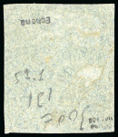 Stamp of United States » U.S. Possessions » Puerto Príncipe 1898 5c on 4m blue-green, fifth printing, position 2, inverted overprint, used, tied to a small piece