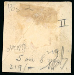 Stamp of United States » U.S. Possessions » Puerto Príncipe 1898 5c on 8m blue-green, fifth printing, position 2, used, tied to small piece by a blue Puerto Principe cds