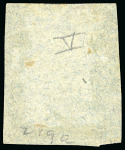 Stamp of United States » U.S. Possessions » Puerto Príncipe 1898 5c on 8m blue-green, fifth printing, position 5, surcharge inverted variety, tied to a small piece