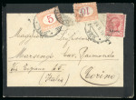 Stamp of Italy » Missions, Post Offices and Postal History Abroad » Anatolia 1919 Military cover from Anatolia forwarded through Leros