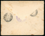 Stamp of Italy » Missions, Post Offices and Postal History Abroad » Anatolia 1919 Stampless cover from Scalanova with marking indiating to contain a money order