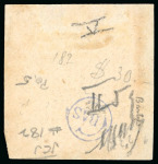 Stamp of United States » U.S. Possessions » Puerto Príncipe 1898 5c on 1m orange-brown, second printing, position 5, attractively tied to piece by crisp Puerto Principe