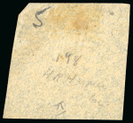 Stamp of United States » U.S. Possessions » Puerto Príncipe 1898 5c on 1c black-violet, fourth printing, position 4