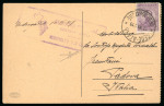 Stamp of Italy » Missions, Post Offices and Postal History Abroad » Thrace 1919 Postcard from Dedeagach