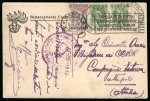 Stamp of Italy » Missions, Post Offices and Postal History Abroad » Thrace 1923 Postcard from a carabiniere in Karagats