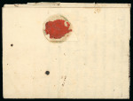 Stamp of Italy » Missions, Post Offices and Postal History Abroad » The "Grande Armée" in Russia 1812 (Jan 13) Entire letter from Orsoy (Rhine Confederation)