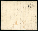 Stamp of Italy » Missions, Post Offices and Postal History Abroad » The "Grande Armée" in Russia 1812 (May 30) Entire letter from Marienau (Brandenburg),  "N° 7/GRANDE ARMÉE" 
