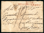 Stamp of Italy » Missions, Post Offices and Postal History Abroad » The "Grande Armée" in Russia 1812 (Aug 14) Entire letter from Poland, "N° 16/GRANDE ARMÉE"