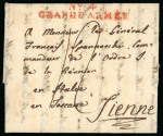 Stamp of Italy » Missions, Post Offices and Postal History Abroad » The "Grande Armée" in Russia 1812 (Dec 6) Entire letter from Warsaw (Poland), "N°. 4./GRANDE ARMÉE" 