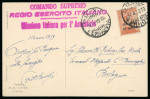 Stamp of Italy » Missions, Post Offices and Postal History Abroad » Austria 1919 (April 17) Postcard from Vienna, "Comando Supremo/Regio Esercito Italiano/Missione Italiana per l'Armistizio"