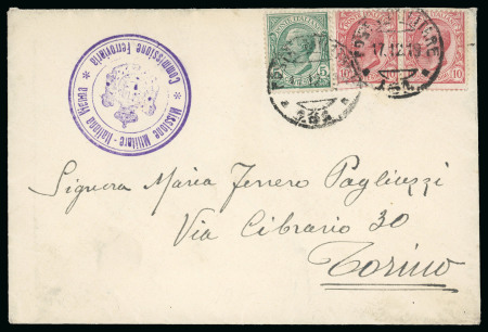 Stamp of Italy » Missions, Post Offices and Postal History Abroad » Austria 1919 Cover form the Railway Commission in Vienna