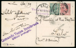 Stamp of Italy » Missions, Post Offices and Postal History Abroad » Austria 1919 Two postcards to Italy from two Italian humanitarian commissions in Innsbruck