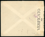 Stamp of Italy » Missions, Post Offices and Postal History Abroad » Austria 1919 The Trieste Vienna "special courier" through teh Chamber of Cmmerce in Trieste and the Italian Mission in vienna