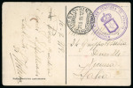Stamp of Italy » Missions, Post Offices and Postal History Abroad » Poland 1919Two postcards from Warsaw to Italy with  "Missione Militare Italiana in Polonia" cachet