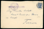 Stamp of Italy » Missions, Post Offices and Postal History Abroad » Austria 1919 (April 4-7) Two covers from Vienna to Ferrara, by courier to Italy and posted there in different locations 
