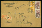 Stamp of Italy » Missions, Post Offices and Postal History Abroad » Plebiscite of Upper Silesia 1921 Two covers with "Commissione Interalleata/Per l'Alta Slesia/Circolo di Rybnik" heading