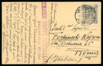 Stamp of Italy » Missions, Post Offices and Postal History Abroad » Plebiscite of Marienwerder 1920 Two postcards to Italy with "Comando Truppe Interalleate/Marienwerder"