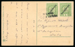 Stamp of Italy » Missions, Post Offices and Postal History Abroad » Carinthian Plebiscite 1919 (Jun-Sept) two postcards from Italian troops carried by civil and military mail from Klagenfurt