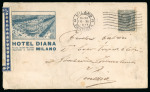 Stamp of Italy » Italian Occupations WWI » Venezia-Giulia 1917, lettera con censura intestata alla "Stazione Idrovolanti - Venezia"