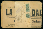 Stamp of Italy » Italian Occupations WWI » Dalmazia 1919-21, gruppo di tre giornali, di cui uno spedito in raccomandazione