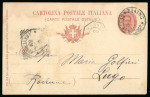 Stamp of Italy » Missions, Post Offices and Postal History Abroad » China » The Boxer War » Via German Post Office The only example recorded of acceptance of any Italian value by the German postal service in China