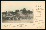 Stamp of Italy » Missions, Post Offices and Postal History Abroad » China » The Boxer War » Via Japanese Post Office 1901 (Aug 20) Japan 4s stationery postcard from Yokohama cancelled by "Ra Nave Elba" cds