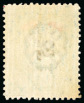 Stamp of Kenya, Uganda and Tanganyika » British East Africa 1897 2 1/2a Provisional on 1a with overprint types 12, 13, and 14, group incl. the three types both mint and used