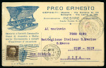 Stamp of Italy » Missions, Post Offices and Postal History Abroad » China » 1925-43 The Italian "Black Battalion" in China 1929-37 An interesting group of six items, icnoming and outgoing mail