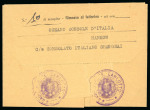 Stamp of Italy » Missions, Post Offices and Postal History Abroad » China » The Marine Detachment - Naval Presence and Mail of Italian Interests in China 1935 Italian Telegraphs in China, six used telegrams, sent to the "Console Italia Hankow" China,
