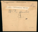 Stamp of Italy » Missions, Post Offices and Postal History Abroad » China » The Marine Detachment - Naval Presence and Mail of Italian Interests in China 1925 Italian Telegraph Stations in China, five used Telegraph formulars "Telegramma" sent from four cities to Italy