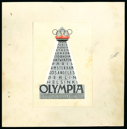 Stamp of Olympics » 1936 Berlin » Other Memorabilia "Olympia / Die Entwickelung der Spiele in Wort und