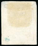 Stamp of Belgium » Timbres-Taxe 1870 10c et 20c non-dentelés, tirage spécial de la planche de Rothschild en couleurs adoptées,