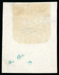 Stamp of Belgium » Timbres-Taxe 1870 10c et 20c non-dentelés, tirage spécial de la planche de Rothschild en couleurs adoptées,