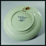 Stamp of Olympics » 1928 Amsterdam » Memorabilia 1928 Amsterdam commemorative blue & white porcelain plate, 25cm