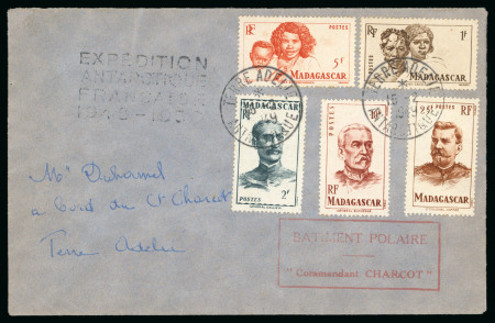 Stamp of Thematics » Polar Polar: 1950/1952, Archive of 6 covers & an expedition
