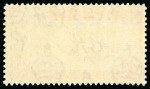 Stamp of Ascension 1938-53 2s6d Black & Deep Carmine perf.13 showing variety "Davit flaw", mint l.h.