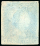Stamp of Great Britain » 1841 2d Blue 1841 2d Blue pl.4 MI with fine to very good even margins, cancelled by indistinct blue 1844-type numeral