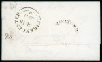 Stamp of Great Britain » 1840 1d Black and 1d Red plates 1a to 11 Cirencester: 1841 1d Red pl.11 HD, close to very good margins, tied to 1841 (June 18) lettersheet from Cirencester to Little Rissington
