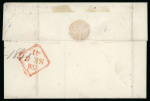 Stamp of Great Britain » 1840 1d Black and 1d Red plates 1a to 11 1841 1d Red pl.11 OI, fine to good margins, tied to 1841 (Sep 8) wrapper from Eyrecourt to Dublin (Ireland) 