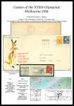 Stamp of Olympics » 1956 Melbourne 1956 Melbourne, complete collection of each and every die of the Olympic slogan cancels 