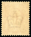 Stamp of Great Britain » King Edward VII » 1902-10 De La Rue Issues 1906 1d. perforated colour trial in blue-geranium,