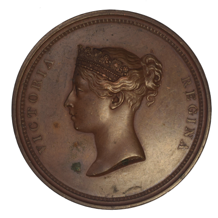 Stamp of Great Britain » Line Engraved Essays, Plate Proofs, Colour Trials and Reprints 1837 William Wyon City Medal in bronze, 55mm