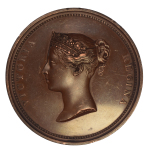 Stamp of Great Britain » Line Engraved Essays, Plate Proofs, Colour Trials and Reprints 1837 William Wyon City Medal in bronze, 55mm